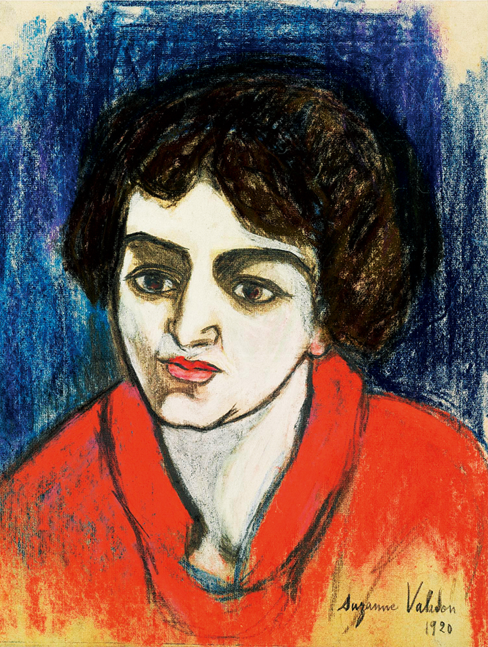  Suzanne Valadon —— PORTRAIT DE FEMME